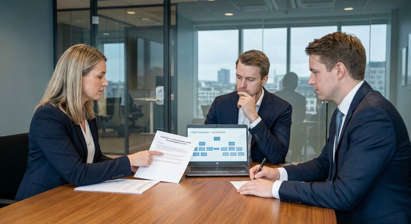 Bedriftsledere som vurderer annet passende arbeid før oppsigelse av arbeidstaker