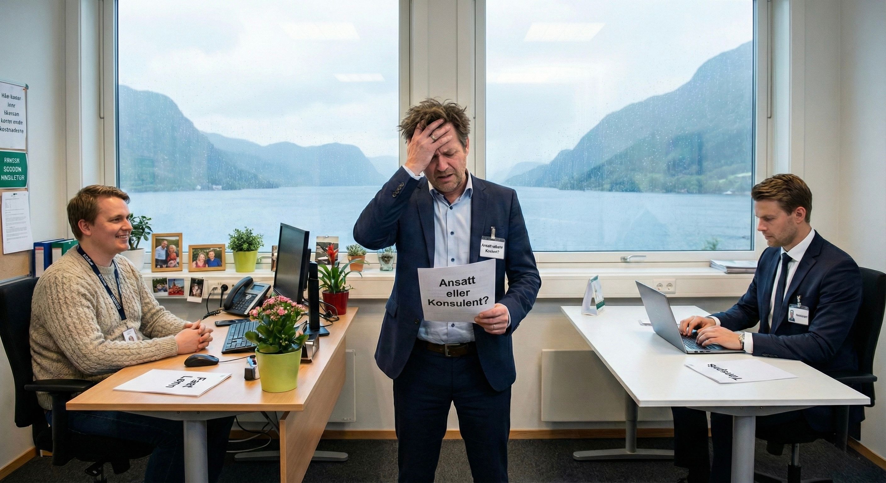 Arbeidstaker eller oppdragstaker