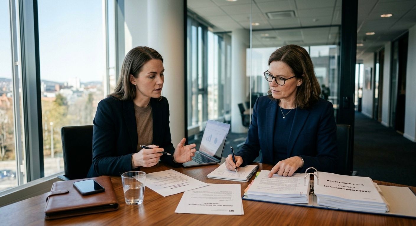 Drøftelsesmøte mellom arbeidsgiver og arbeidstaker